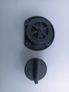 Boat Bung Self Bailer Bung Black TENOB Large Nylon External Mount
