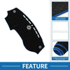 Chrysler 300 300C Sun Protector Pad Black Blue Dashboard Dash Cover Mat
