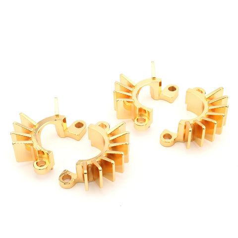 BONNEVILLE BOBBER Exhaust Pipe Heat Sink Clips (2017-2023)