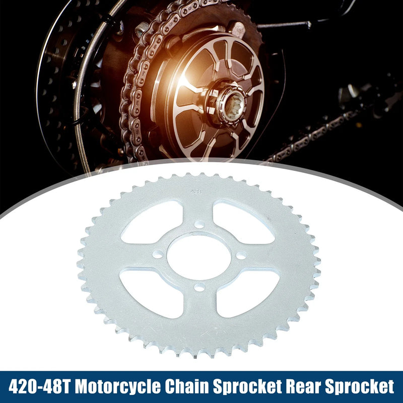Dirt Bike 48 Tooth 52mm Motorcycle Chain Sprocket Rear