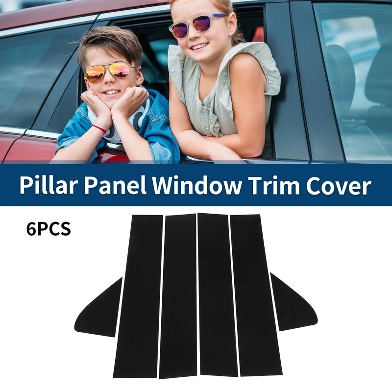 GMC Sierra 1500 6 Pcs Pillar Window Trim Covers (2019-2024)