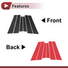 Peugeot 3008 6 x Door Window Trim Pillar (2013-2019)