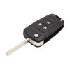 Chevrolet Cruze Black Remote Key Shell Case 4-Button