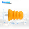 Dodge Caravan 2 x 4.8 Inch Rear Suspension Bump Stops (1996-2007)