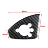 Audi TT TTRS Red Carbon Fiber Door Lock Button Cover Trim (2008-2014)