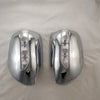 Prado FJ120 2 x pcs Chrome Rearview Mirror LED Light Cover Trim (2003-2009)