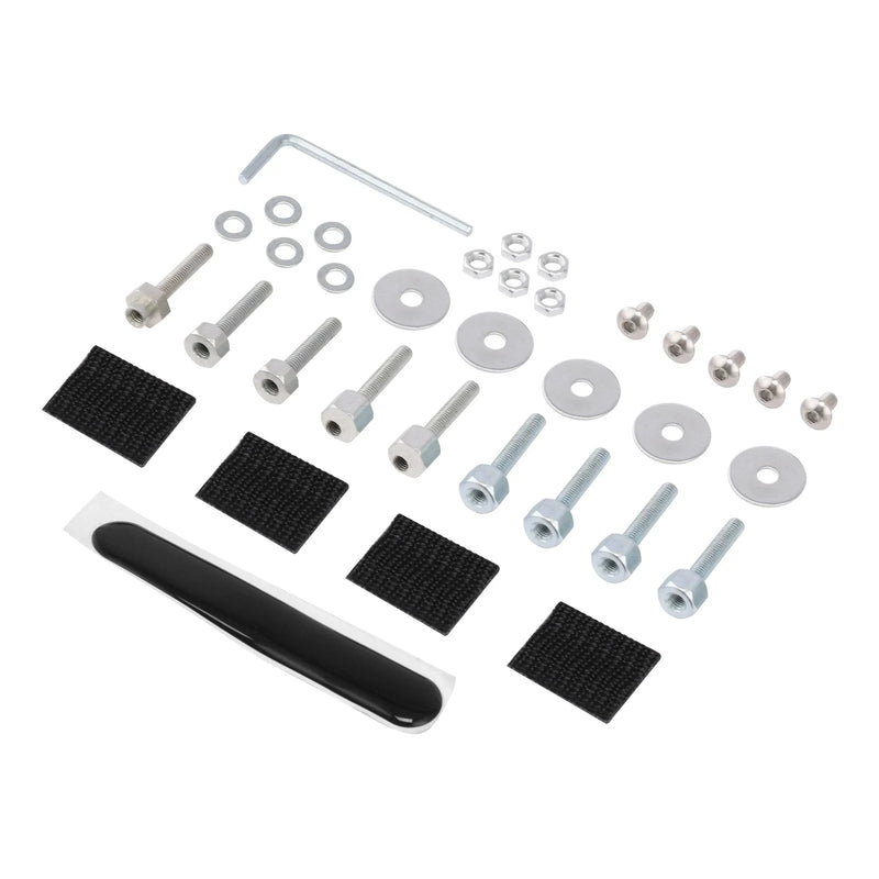 Harley Road Glide Chrome Windshield Windscreen Trim Kit (2004-2013)