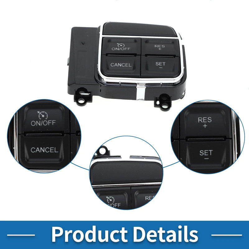 Chrysler 200 (2011-2014) Black Steering Wheel Control Switch