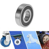 Deep Groove Ball Bearings 30x72x19mm 1 Pcs Silver Tone