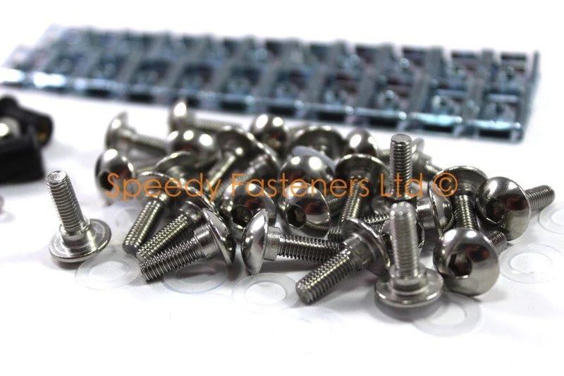 Honda CBR125 Stainless Steel Fairing & Screen Bolts (2004–2008)