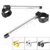 Aluminum Fork Tube - Black Silver 46MM Clip-On Handlebar Replacement