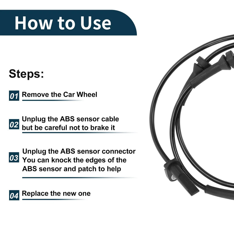 Nissan 370Z ABS Wheel Speed Sensor (2010-2020)