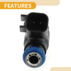 GMC Sierra 2500HD Black Fuel Injector 6.0L Flex (2010 - 2018)