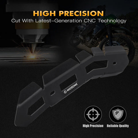 Kawasaki KLR650 Muffler Guard Kit (2008-2018)