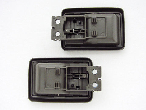 Nissan Navara D21 Pickup (1997-2001) Brown Interior Inner Door Handle Pair