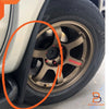 Toyota Hilux MK6 MK7 SR5 Rubber Mud Flap Splash Guards (2005-2014)