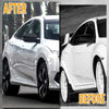 Honda Civic Carbon Fiber Black Door Side Rearview Mirror Covers (2016-2021)