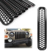Jeep Wrangler TJ (1997-2006) Black Grille Cover Insert Mesh