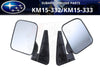 Subaru Sambar KS3 KS4 KV3 KV4 KM15-332 2 x Left & Right Side View Mirror