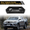 Toyota Tundra Carbon Fiber Pattern Rear Handle Bezel Trim (2022–2024)