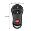Dodge 3-Button Key Fob Remote Case Shell (2001 - 2005)