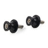 KAWASAKI ZX6R (2012-2021) - Black CNC Slider Screws Swingarm Spools 8MM
