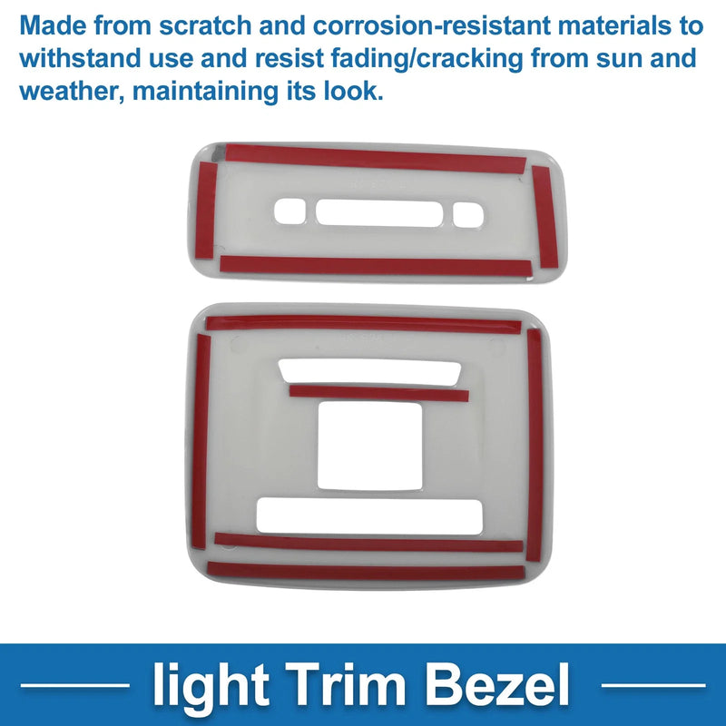 Toyota Prius Front Row Rear Light Trim Bezel (2023)