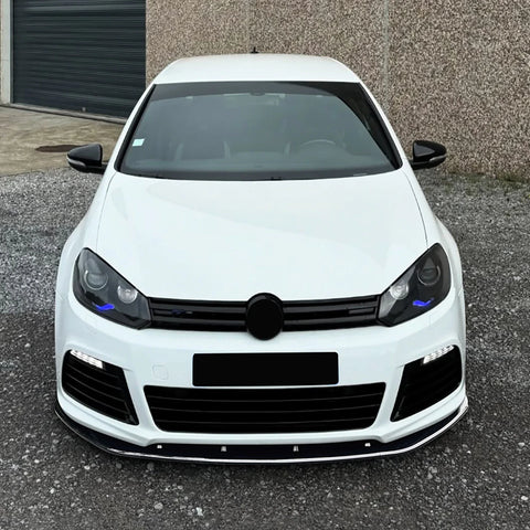 VW Golf 6R MK6 Front Bumper Spoiler Lip Splitter (2010-2014)