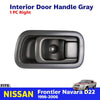 Interior Door Handle Gray Right Fits Nissan Frontier Navara D22 UTE 1998-05 D06