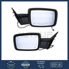 Ram 1500 / 2500 Mirrors Driver/Passenger LH/RH Manual Fold 1Pair (2013–2018)