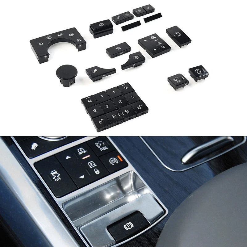 Land Rover 2013-2017 Window Lift Switch Cover Set