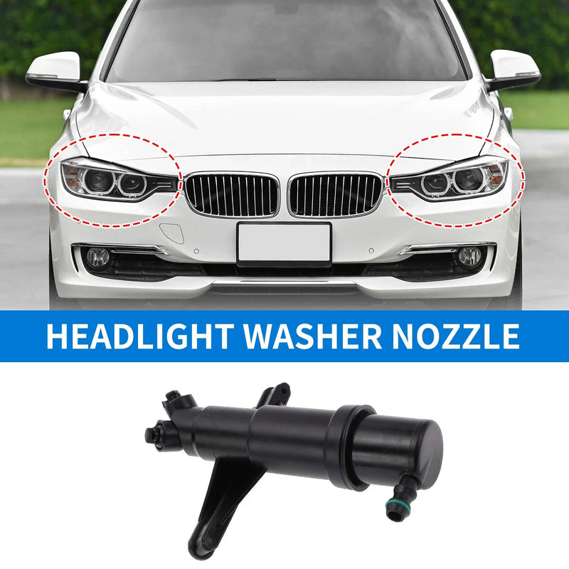 BMW 525i 550i 535xi Front Headlight Washer Nozzle (2007-2010)