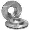 Ford Ranger PX 2x 302mm Slotted Dimpled Disc Rotors + Pads (2011-2019)
