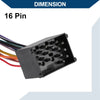 BMW E46 3 Series Stereo Radio Harness 16 Pin (1998-2006)