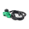Dirt Bike Quad ATV Green CNC Engine Stop Start Kill Switch Button