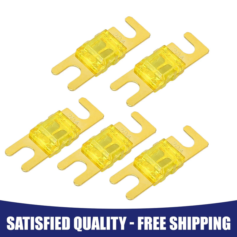 Car Truck Motorcycle Boat Audio CDs 5 x AFS Mini ANL Fuses