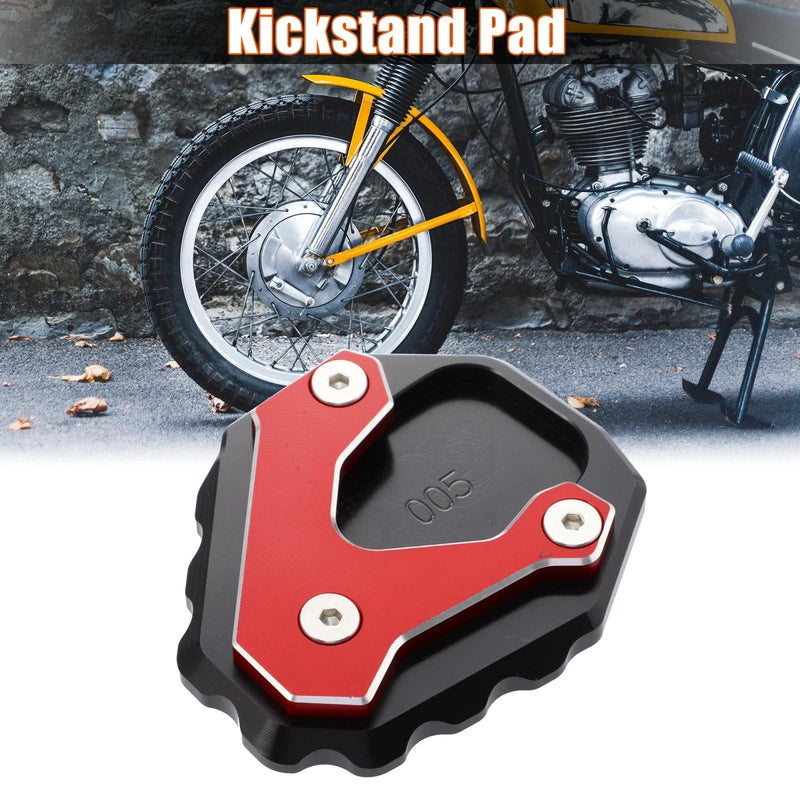 Honda CB500X Red Kickstand Extension Side Stand Support Plate (2013-2023)