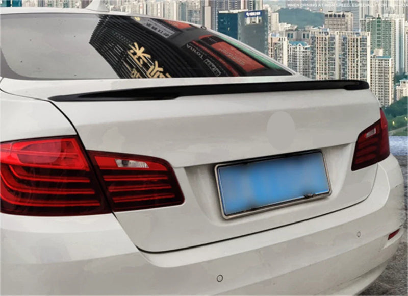 BMW 5 Series F10 F18 Sedan Rear P Style Spoiler Wing Black (2011-2017)