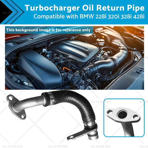 BMW 228i 320i 328i 428i Turbocharger Oil Return Pipe (2012-2019)