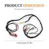 Kawasaki Bayou 220 KLF220 2x4 Wiring Harness (1999–2000)