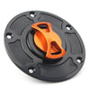 Ducati Panigale 899 959 1199 Orange Fuel Gas Tank Cap Cover (2012-2019)