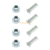 Polaris Ranger 425 450 500 700 EV TM 4 x Front Wheel Studs & Nuts