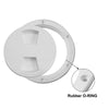 Boat Marine White Deck Plate Hatch 6 Inch Round