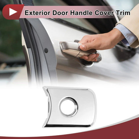 Nissan Sentra Silver Tone Exterior Door Handle Cover Trim (2013-2019)