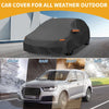 Ford Fiesta Sedan Waterproof All Weather Car Cover with Reflective Strap