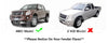Isuzu D-Max 4WD Mud Flap (2003-2011)