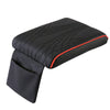 Universal Car Center Console Armrest Cushion Cover Mat Pad w/ Storage Bag