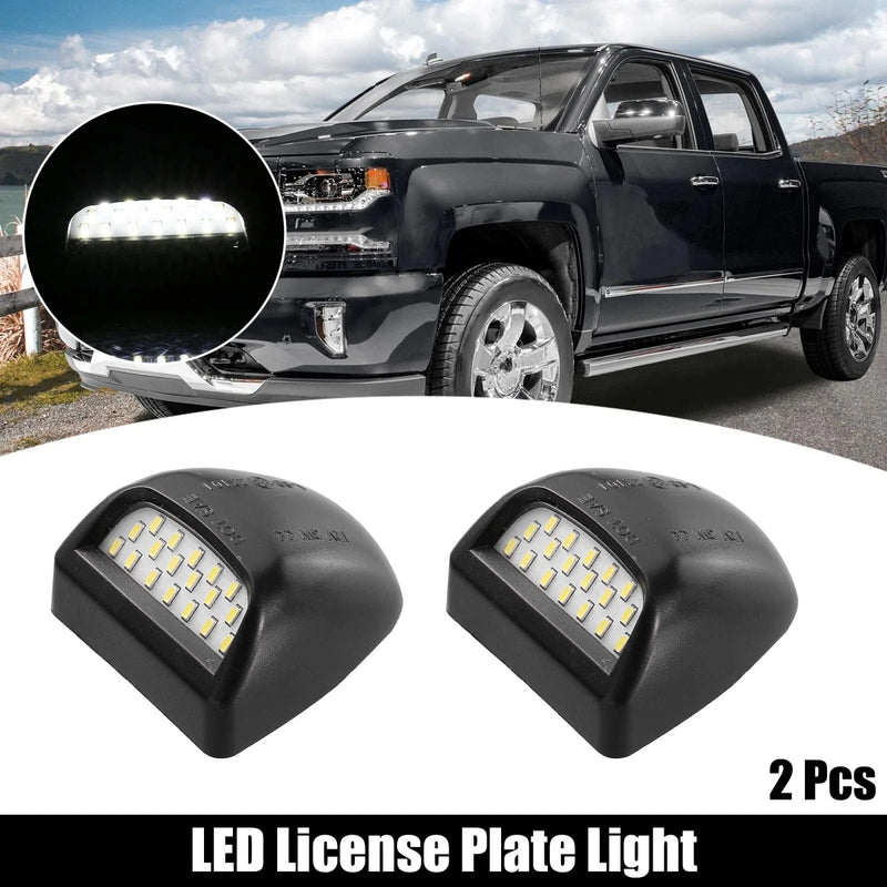 GMC Sierra Silverado 1500-3500 LED License Plate Lights