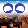 Jeep Wrangler Headlight Trim Bezels (2007-2018)