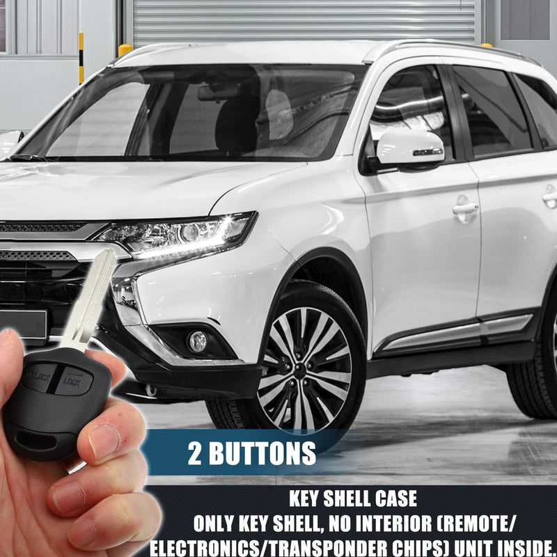 Mitsubishi Keyless Entry Remote Key Housing (No Chip)